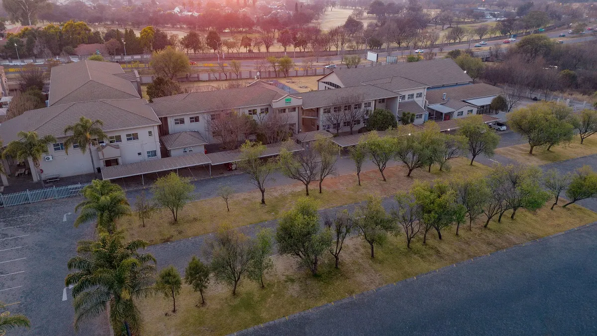 Aerial view of NGI Centurion Campus