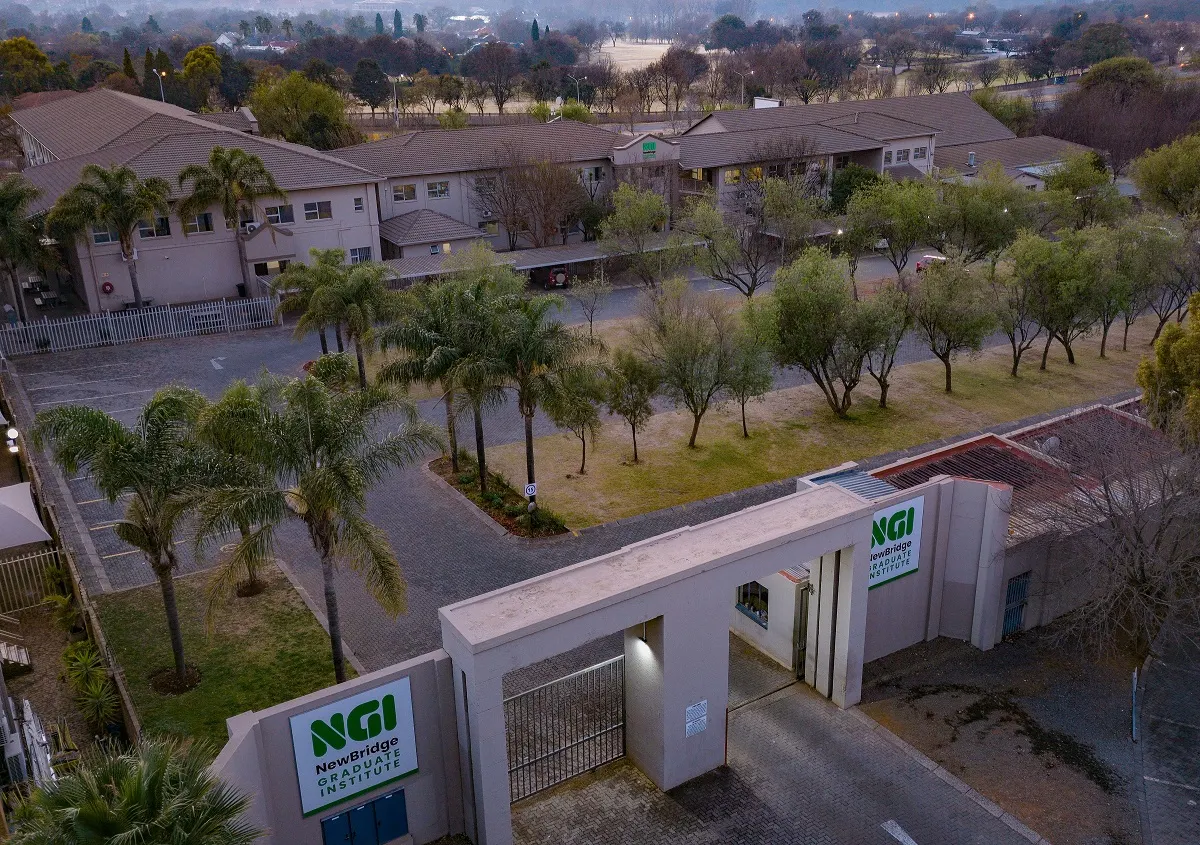 Top front view of NGI Centurion Campus